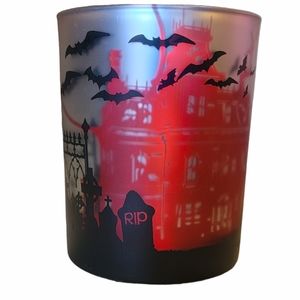 Halloween Haunted House tea light holder